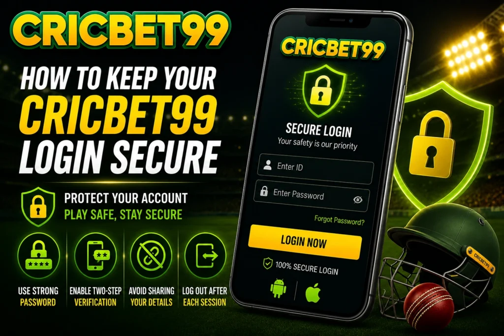 How to Keep Your Cricbet99 Login Secure